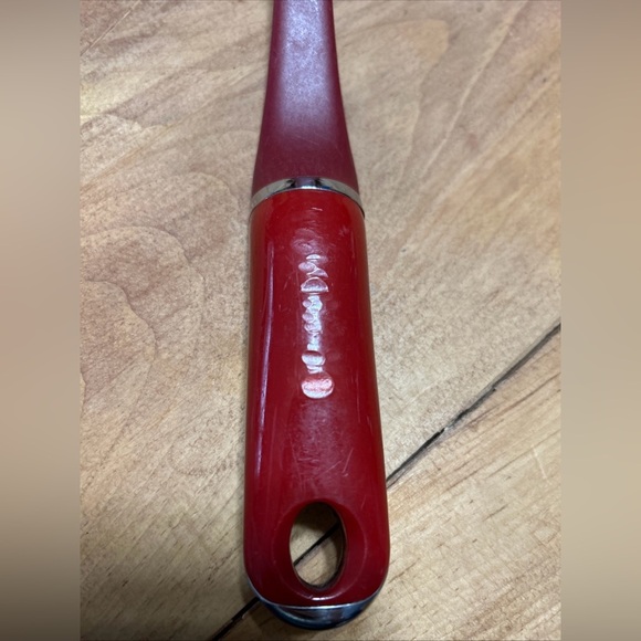 Kitchenaid Red Slotted Kitchen Spatula - Picture 6 of 6